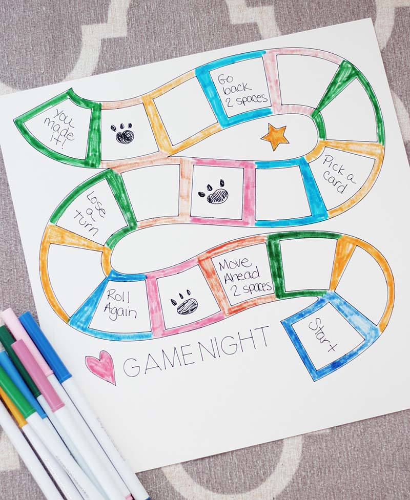 How to Make a DIY Board Game for Family Game Night